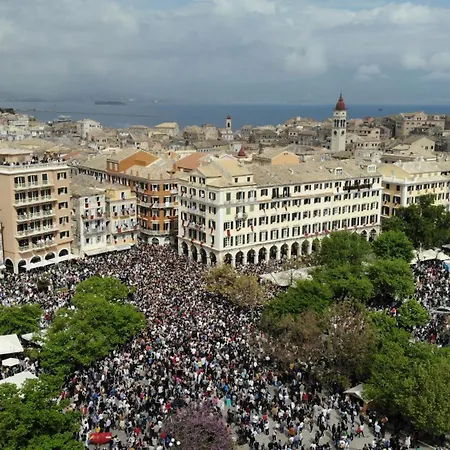 In Garitsa Corfu アパート *